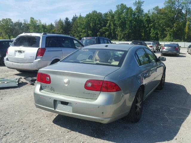 1G4HD57206U165832 - 2006 BUICK LUCERNE CX GREEN photo 4