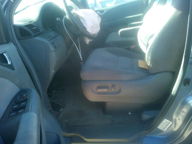 5FNRL38406B037910 - 2006 HONDA ODYSSEY EX BLUE photo 5