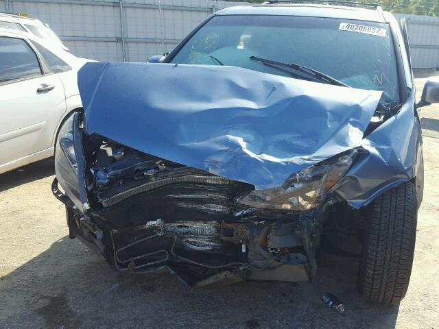 5FNRL38406B037910 - 2006 HONDA ODYSSEY EX BLUE photo 9