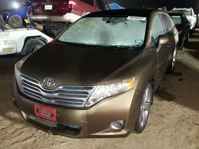 4T3ZK11A79U007311 - 2009 TOYOTA VENZA GOLD photo 2