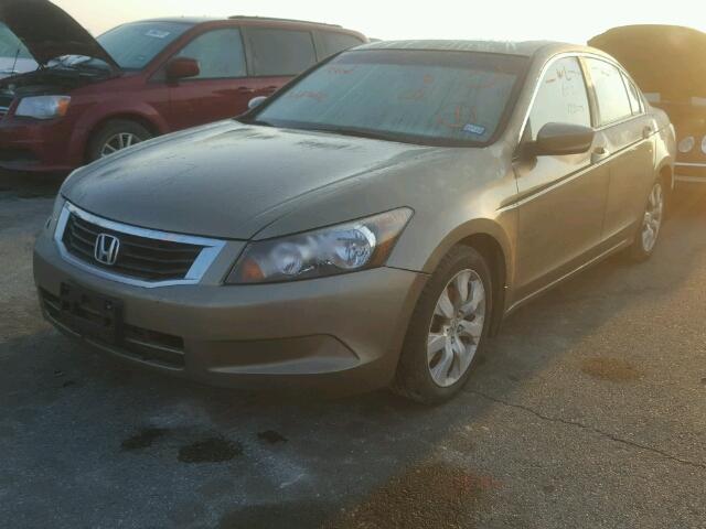 1HGCP26849A071065 - 2009 HONDA ACCORD GREEN photo 2