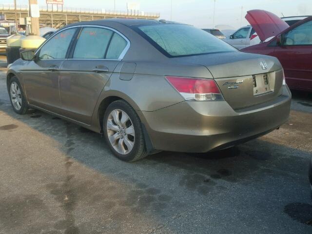 1HGCP26849A071065 - 2009 HONDA ACCORD GREEN photo 3