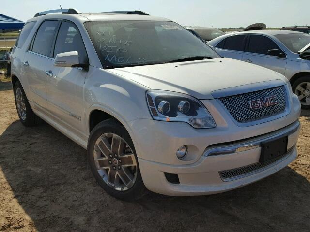 1GKKRTED8CJ370028 - 2012 GMC ACADIA WHITE photo 1