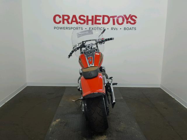 JYAVP34E6CA000331 - 2012 YAMAHA XV1900 CU ORANGE photo 4