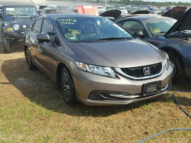 19XFB2F82EE037661 - 2014 HONDA CIVIC EX GRAY photo 1