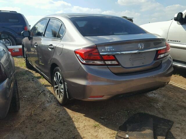 19XFB2F82EE037661 - 2014 HONDA CIVIC EX 灰色 照片 3