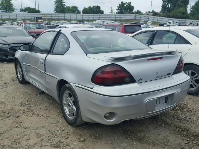 1G2NW12EX4C125051 - 2004 PONTIAC GRAND AM G SILVER photo 3