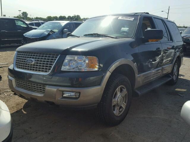 1FMFU18L93LA56438 - 2003 FORD EXPEDITION GREEN photo 2