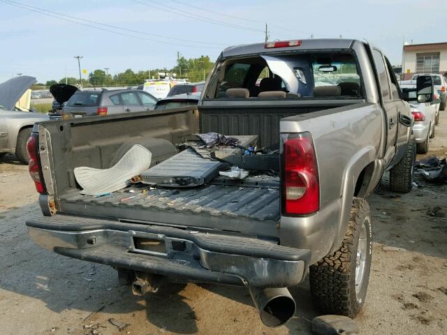 1GCHK23D27F135561 - 2007 CHEVROLET SILVERADO GRAY photo 4