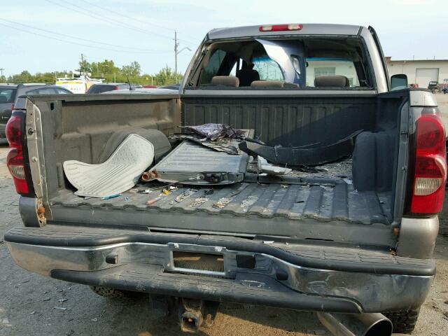 1GCHK23D27F135561 - 2007 CHEVROLET SILVERADO GRAY photo 6