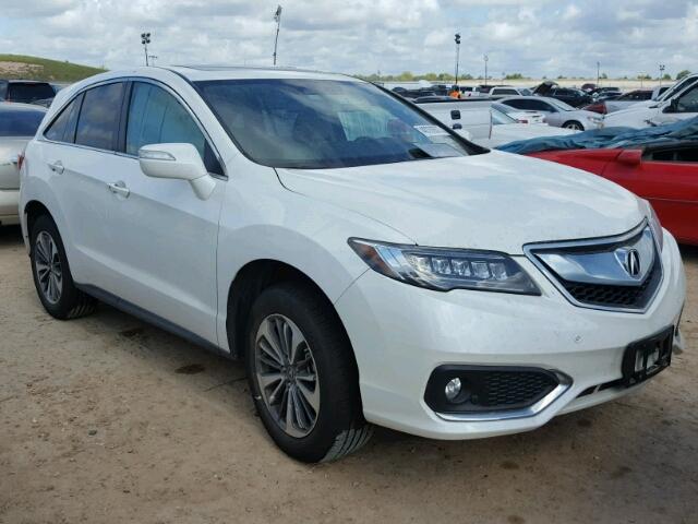 5J8TB3H77HL005301 - 2017 ACURA RDX WHITE photo 1