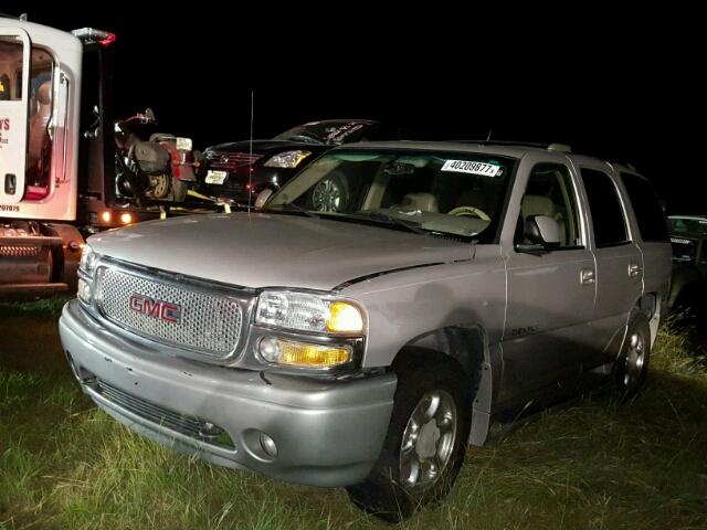 1GKEK63U35J156945 - 2005 GMC YUKON BEIGE photo 2