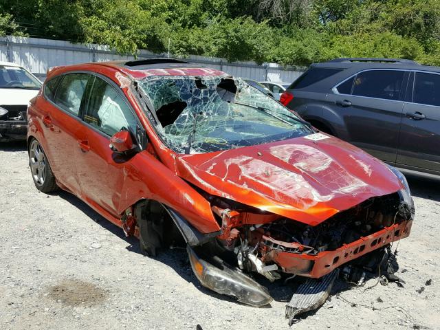 1FADP3L97JL245716 - 2018 FORD FOCUS ST ORANGE photo 1