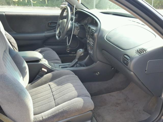 1G2WP12K91F260989 - 2001 PONTIAC GRAND PRIX Կապույտ լուսանկար 5