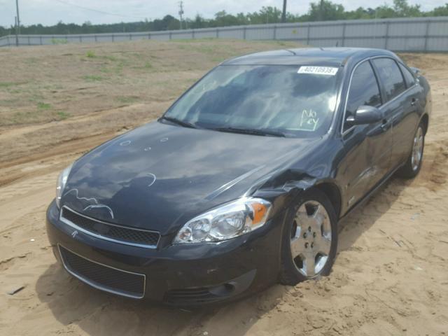 2G1WD58C869101790 - 2006 CHEVROLET IMPALA SUP 黑色 照片 2