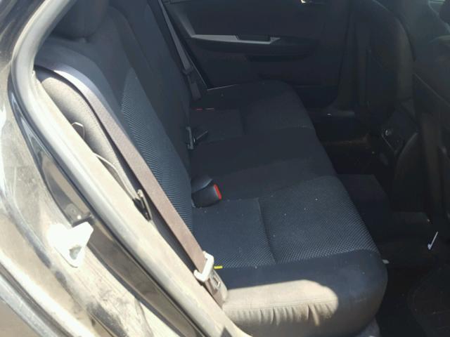 1G1ZC5E07CF222632 - 2012 CHEVROLET MALIBU 1LT BLACK photo 6