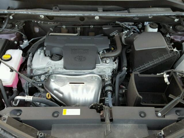 2T3YFREV2GW281590 - 2016 TOYOTA RAV4 MAROON photo 7