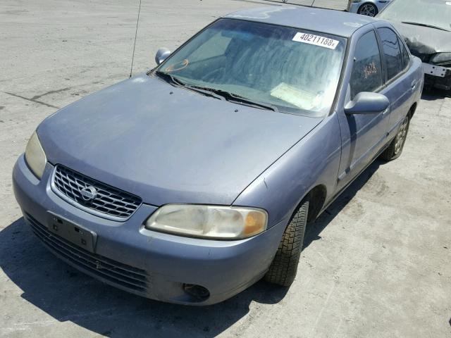 3N1CB51D7YL328152 - 2000 NISSAN SENTRA BAS GRAY photo 2