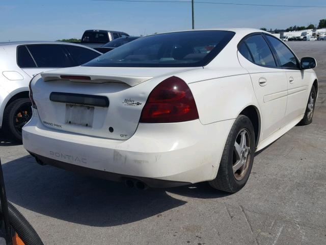 2G2WP522841293520 - 2004 PONTIAC GRAND PRIX WHITE photo 4