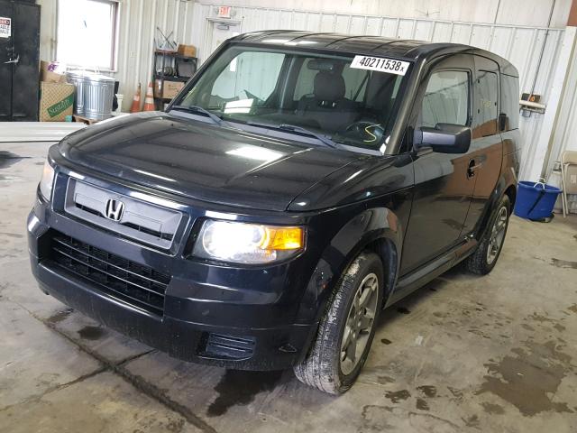 5J6YH18988L006055 - 2008 HONDA ELEMENT SC BLACK photo 2