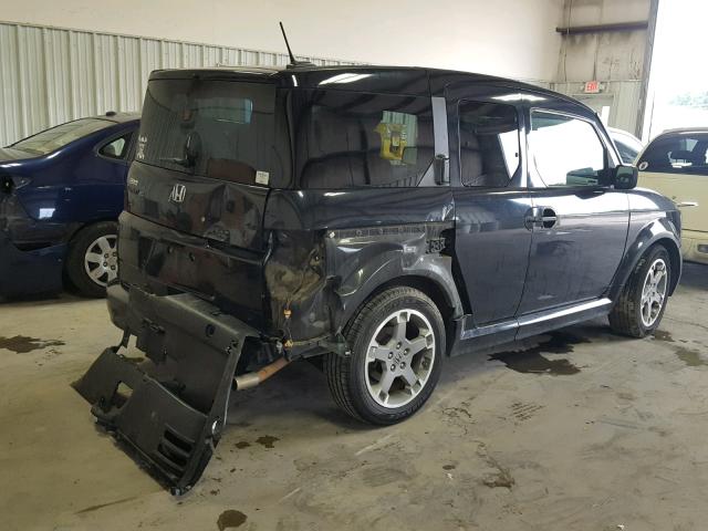 5J6YH18988L006055 - 2008 HONDA ELEMENT SC BLACK photo 4