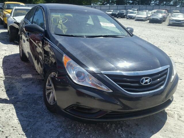 5NPEB4ACXCH369021 - 2012 HYUNDAI SONATA GLS BLACK photo 1