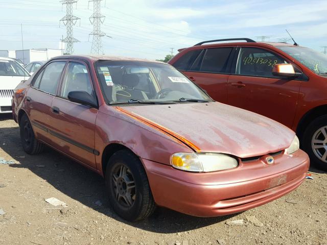 1Y1SK5289XZ434891 - 1999 CHEVROLET GEO PRIZM RED photo 1