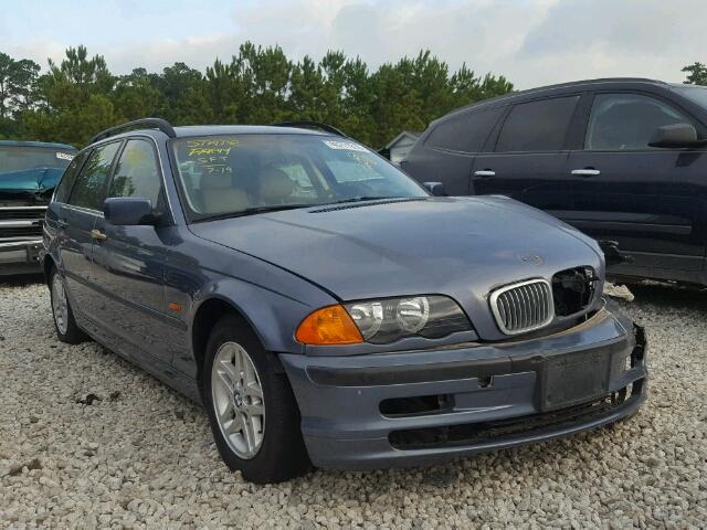 WBAAW33421ET41842 - 2001 BMW 325 IT BLUE photo 1