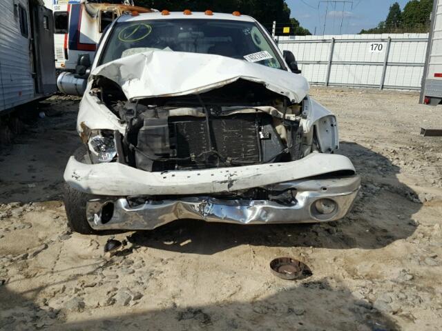 3D7ML48A77G770267 - 2007 DODGE RAM 3500 S WHITE photo 9