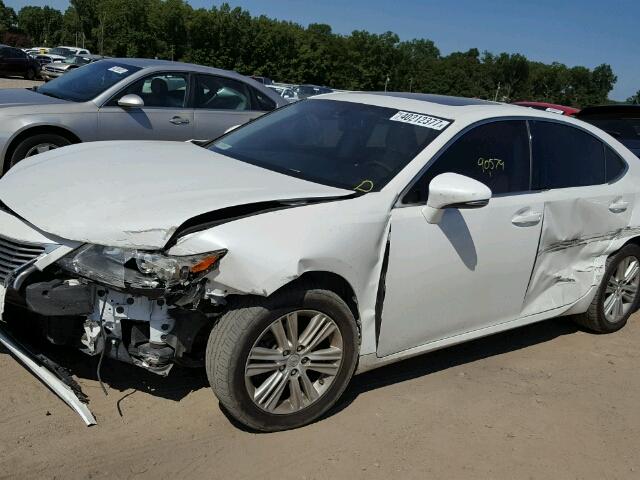 JTHBK1GG5D2037534 - 2013 LEXUS ES 350 WHITE photo 9