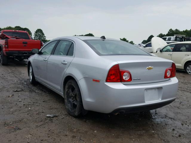 1G1ZA5EU8CF364075 - 2012 CHEVROLET MALIBU LS SILVER photo 3