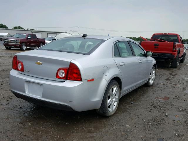1G1ZA5EU8CF364075 - 2012 CHEVROLET MALIBU LS SILVER photo 4