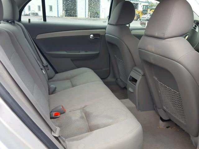 1G1ZA5EU8CF364075 - 2012 CHEVROLET MALIBU LS SILVER photo 6