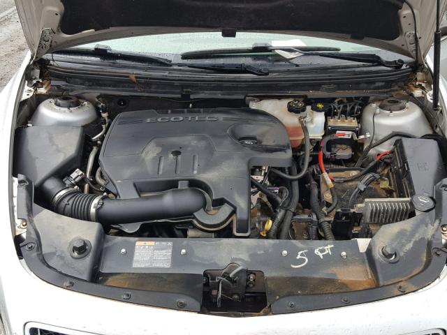 1G1ZA5EU8CF364075 - 2012 CHEVROLET MALIBU LS SILVER photo 7