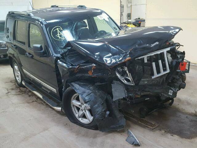 1J8GN58K09W551793 - 2009 JEEP LIBERTY LI BLACK photo 1