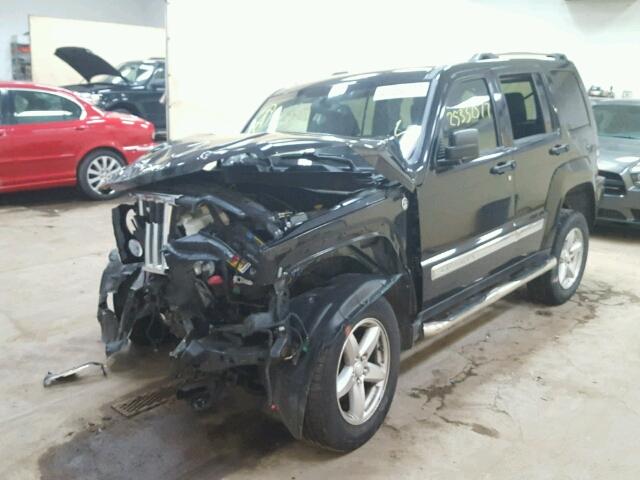 1J8GN58K09W551793 - 2009 JEEP LIBERTY LI BLACK photo 2