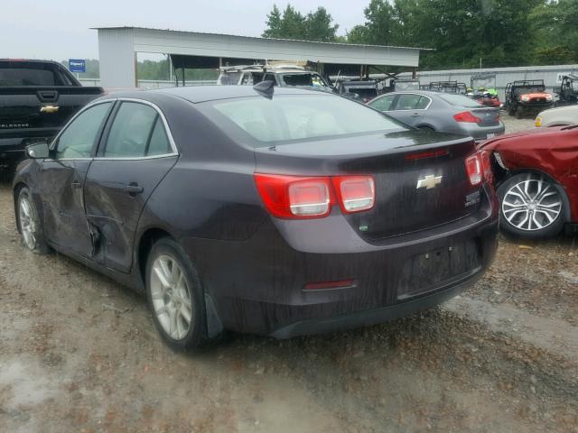 1G11C5SL6FF112400 - 2015 CHEVROLET MALIBU 1LT 紫色 照片 3