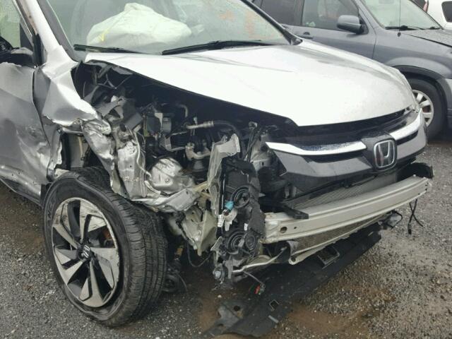 5J6RM4H99FL058373 - 2015 HONDA CR-V TOURI SILVER photo 9