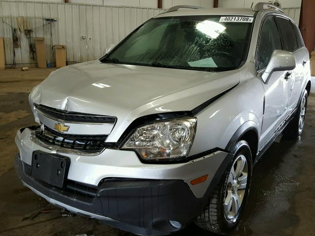 3GNAL2EK5DS634895 - 2013 CHEVROLET CAPTIVA LS 银色 照片 2