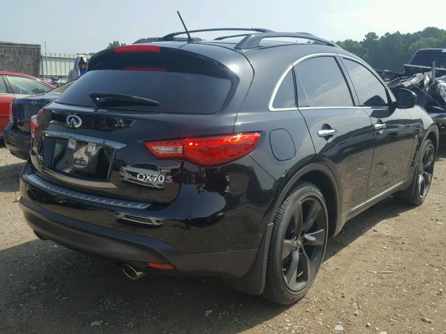 JN8CS1MW5HM416226 - 2017 INFINITI QX70 BLACK photo 4