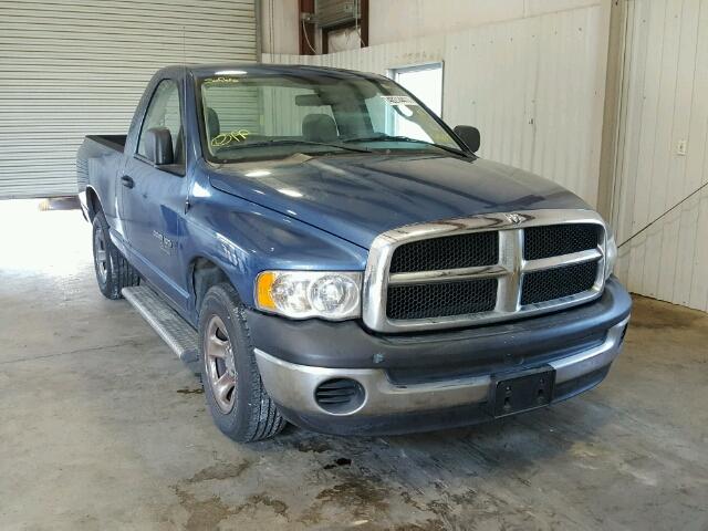 1D7HA16K93J646835 - 2003 DODGE RAM 1500 S BLUE photo 1