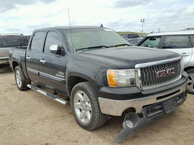 3GTP1VE01CG303970 - 2012 GMC SIERRA BLACK photo 1