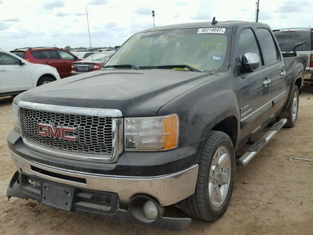 3GTP1VE01CG303970 - 2012 GMC SIERRA BLACK photo 2