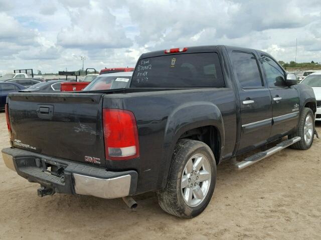 3GTP1VE01CG303970 - 2012 GMC SIERRA BLACK photo 4