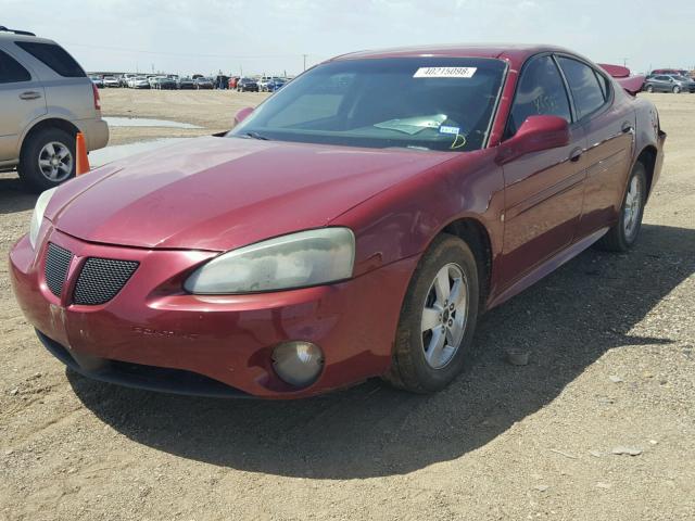 2G2WP552261125242 - 2006 PONTIAC GRAND PRIX MAROON photo 2