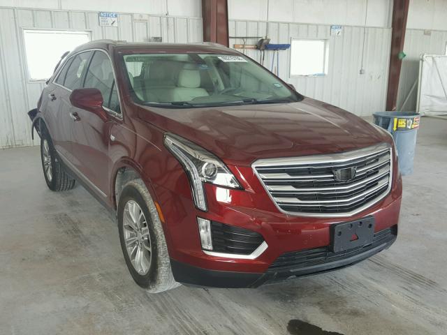 1GYKNBRS2HZ313269 - 2017 CADILLAC XT5 LUXURY MAROON photo 1