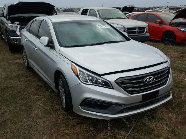 5NPE34AF4GH312732 - 2016 HYUNDAI SONATA SPO SILVER photo 1