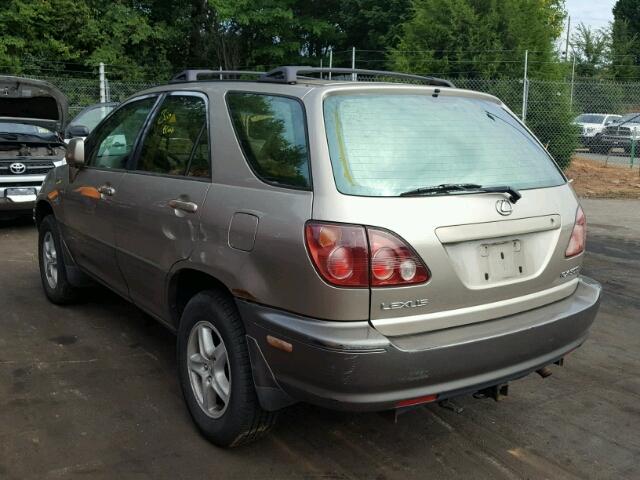 JT6HF10U8Y0115846 - 2000 LEXUS RX 300 BEIGE photo 3