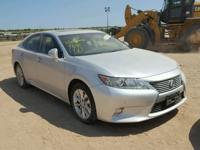 JTHBW1GG9E2058070 - 2014 LEXUS ES SILVER photo 1