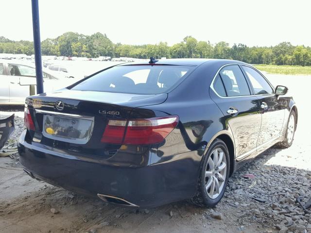 JTHBL46F795086957 - 2009 LEXUS LS 460 WHITE photo 4